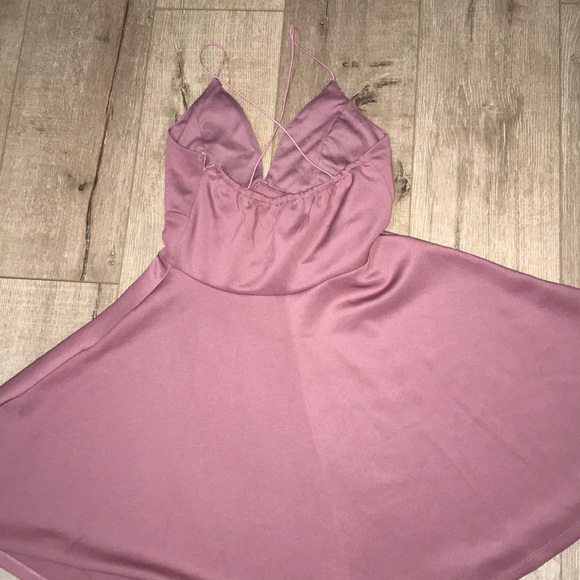 Mauve mini dress - Picture 3 of 3